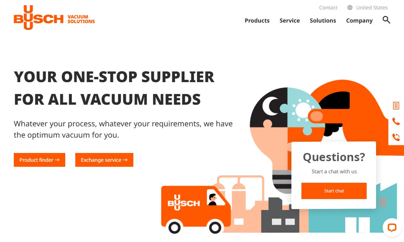 Busch Vacuum Solutions Busch Vacuum Solutions